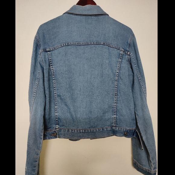 Washed Oversized Denim Jacket - Picture 7 of 13
